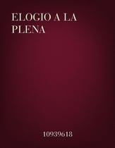 Elogio a la Plena Concert Band sheet music cover